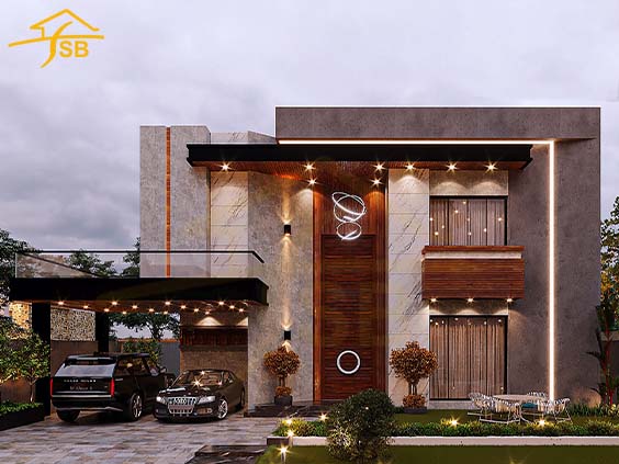 Customized 1 Kanal House Designs in Pakistan